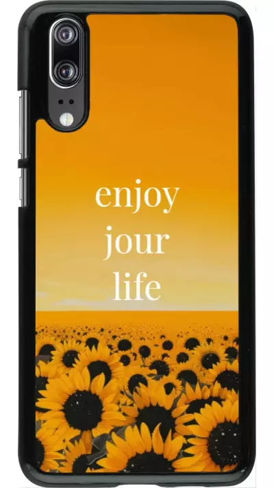 Huawei P20 Case Hülle - Summer 2025 Enjoy your life