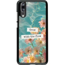 Huawei P20 Case Hülle - Summer 2025 Grow with the flow