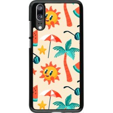 Huawei P20 Case Hülle - Summer 2025 Pattern soleil