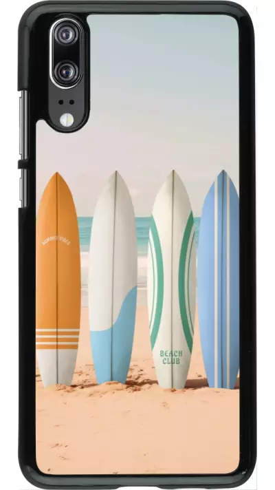 Huawei P20 Case Hülle - Summer surfboard 2025