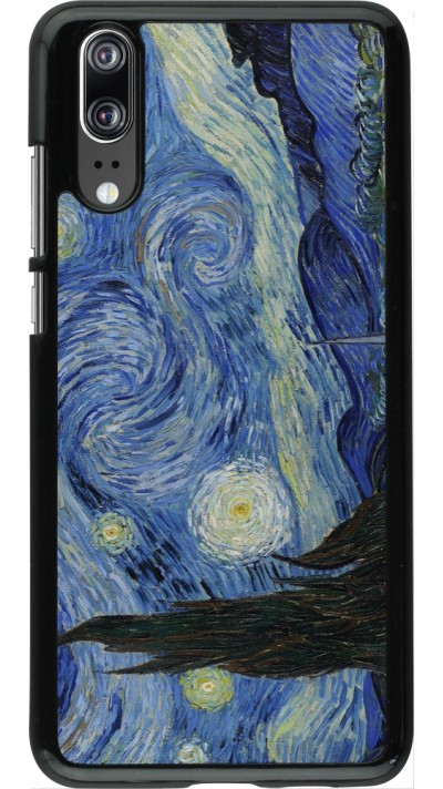 Huawei P20 Case Hülle - Kunstbild - Sternennacht - Van Gogh