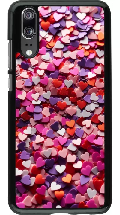 Huawei P20 Case Hülle - Valentin 2025 Konfetti