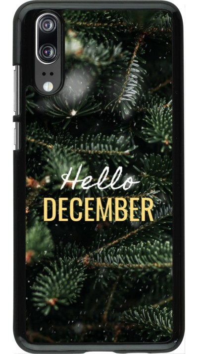 Huawei P20 Case Hülle - Winter 25 Winter hello december
