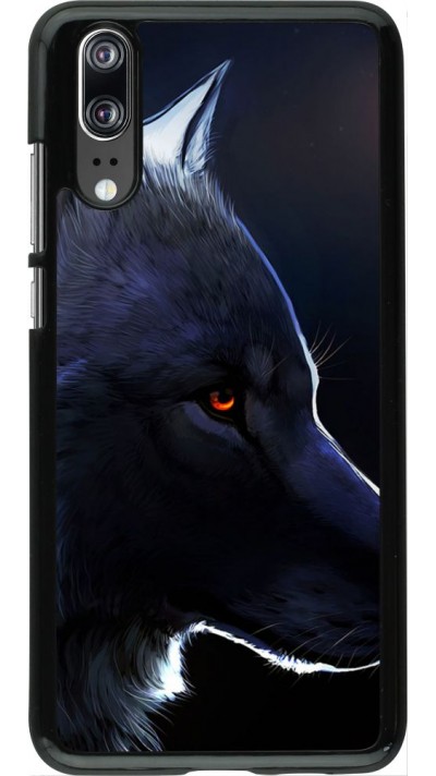 Hülle Huawei P20 - Wolf Shape