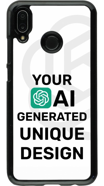 Huawei P20 Lite Case Hülle - 100% einzigartig erstellt dank Deiner Kreativität und künstlicher Intelligenz (KI)
