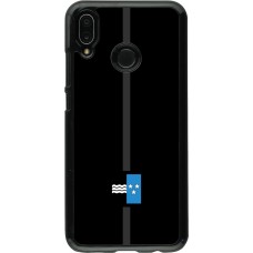 Huawei P20 Lite Case Hülle - Kanton AG schwarz