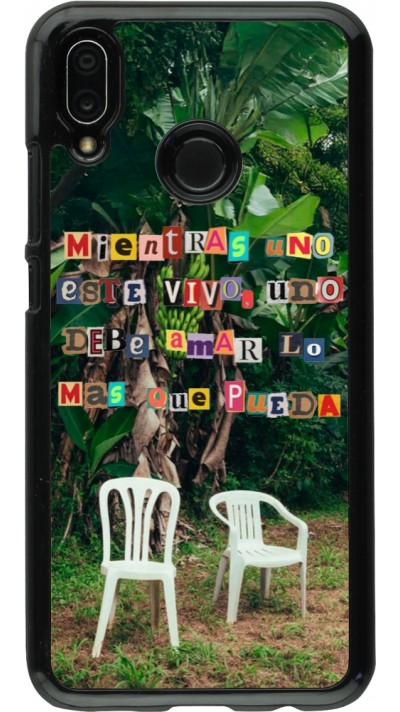 Huawei P20 Lite Case Hülle - Chairs DTMF