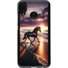 Huawei P20 Lite Case Hülle - Pferd majestätisch Strand