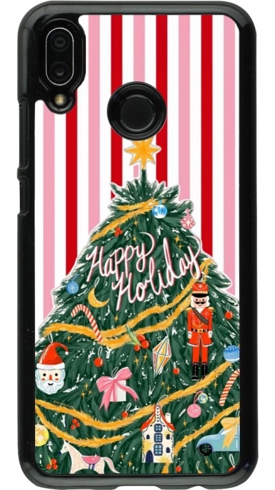 Huawei P20 Lite Case Hülle - Christmas 25 Happy Holiday