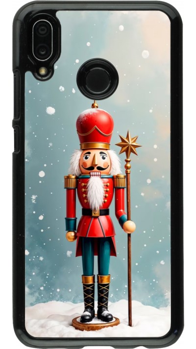 Huawei P20 Lite Case Hülle - Christmas 25 Nutcracker Snow