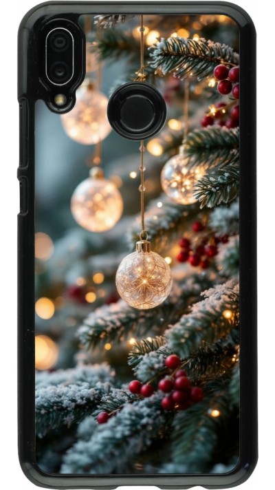 Huawei P20 Lite Case Hülle - Christmas 25 Xmas Decorated Tree