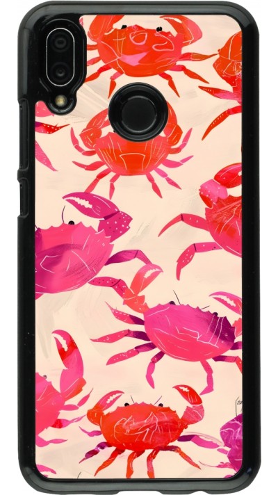 Huawei P20 Lite Case Hülle - Crabs Paint