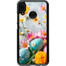 Huawei P20 Lite Case Hülle - Easter 2026 Eggs with flowers