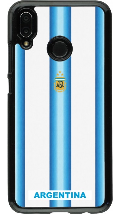 Huawei P20 Lite Case Hülle - Argentinien 2026 personalisierbares Fussballtrikot