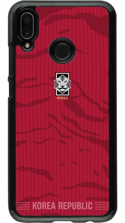 Huawei P20 Lite Case Hülle - Südkorea 2026 personalisierbares Fussballtrikot