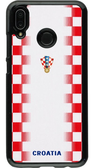 Huawei P20 Lite Case Hülle - Kroatien 2026 personalisierbares Fussballtrikot