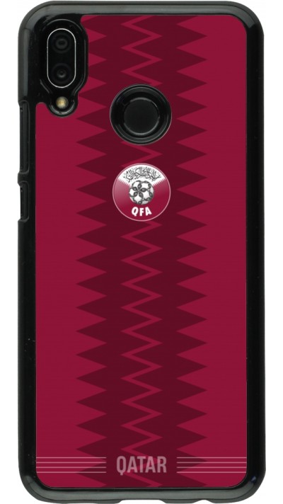 Huawei P20 Lite Case Hülle - Qatar 2026 personalisierbares Fussballtrikot