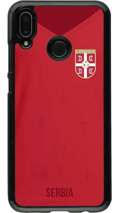 Huawei P20 Lite Case Hülle - Serbien 2022 personalisierbares Fussballtrikot