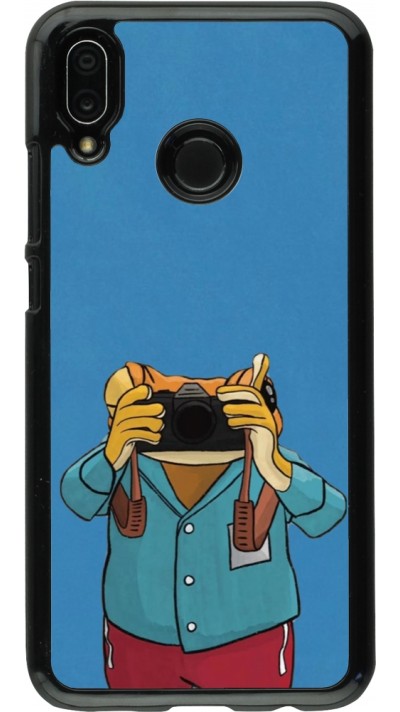 Huawei P20 Lite Case Hülle - Frog with camera DTMF