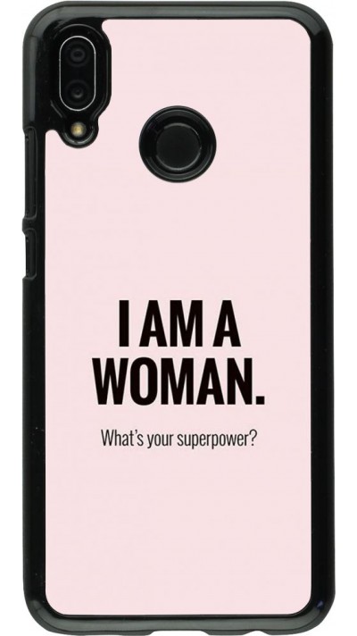 Hülle Huawei P20 Lite - I am a woman