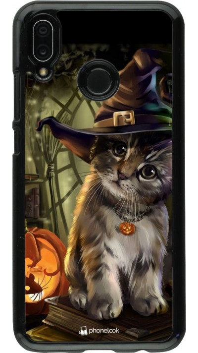 Hülle Huawei P20 Lite - Halloween 21 Witch cat