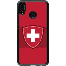 Huawei P20 Lite Case Hülle - Hockey World Championship Ecusson Suisse