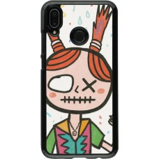 Huawei P20 Lite Case Hülle - Little Girl Sketch