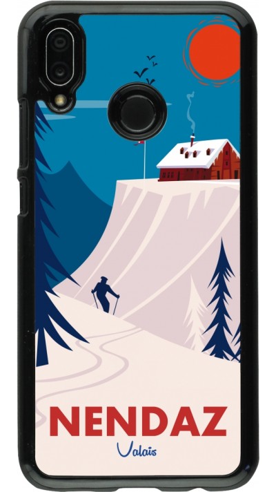 Huawei P20 Lite Case Hülle - Nendaz Cabane Ski