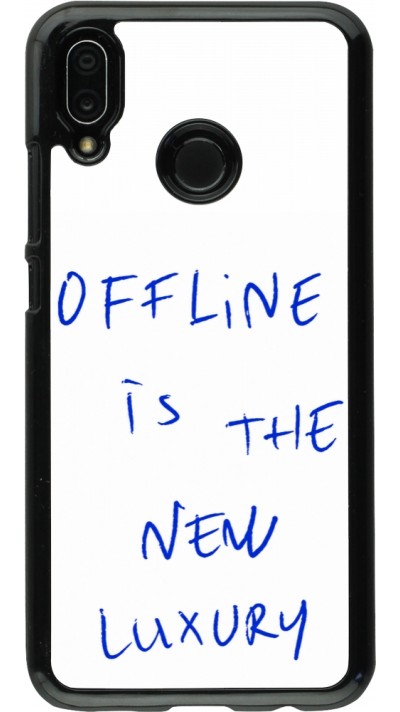 Huawei P20 Lite Case Hülle - Offline is the new luxury