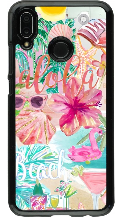 Huawei P20 Lite Case Hülle - Preppy Collage Aloha