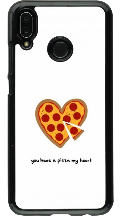 Huawei P20 Lite Case Hülle - Saint Valentines Day 26 You have my pizza heart