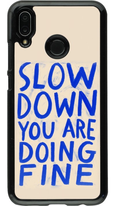 Huawei P20 Lite Case Hülle - Slow down 2026
