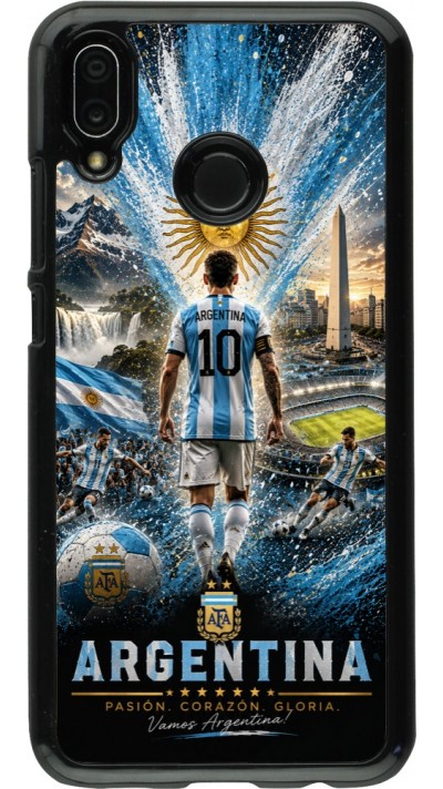 Huawei P20 Lite Case Hülle - Fussball Argentinien splash 2026