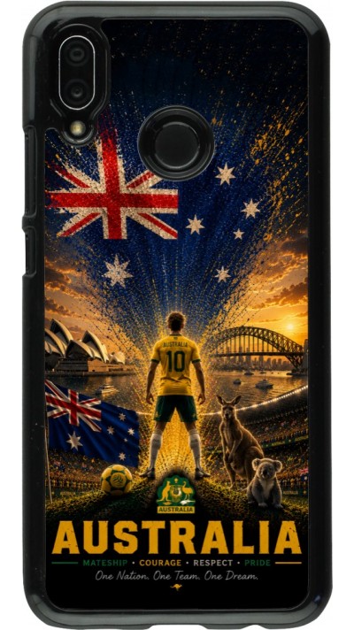Huawei P20 Lite Case Hülle - Fussball Australien splash 2026