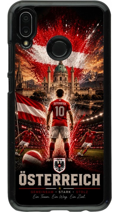 Huawei P20 Lite Case Hülle - Fussball Österreich splash 2026