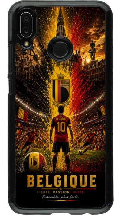 Huawei P20 Lite Case Hülle - Fussball Belgien splash 2026