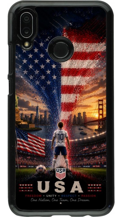 Huawei P20 Lite Case Hülle - Fussball Vereinigten Staaten splash 2026