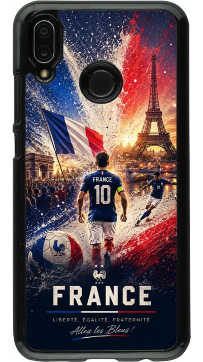 Huawei P20 Lite Case Hülle - Fussball Frankreich splash 2026
