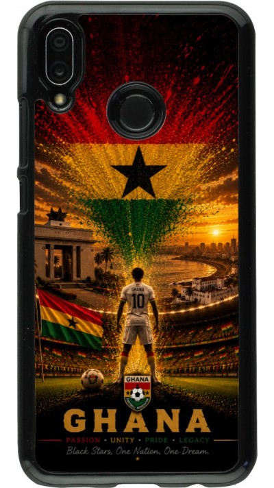Huawei P20 Lite Case Hülle - Fussball Ghana splash 2026