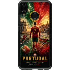 Huawei P20 Lite Case Hülle - Fussball Portugal splash 2026