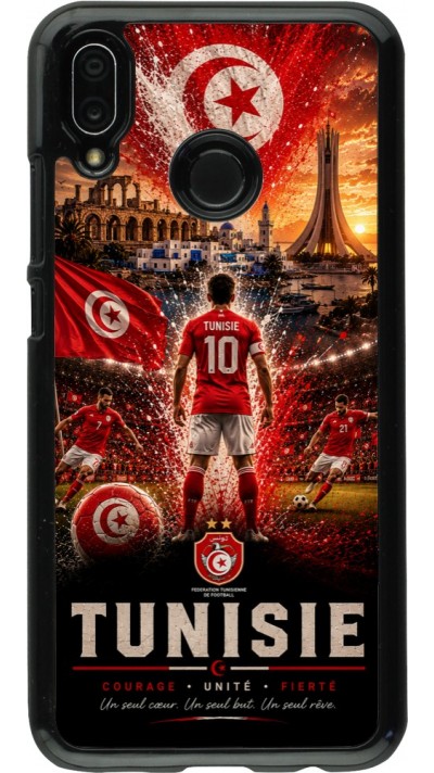 Huawei P20 Lite Case Hülle - Fussball Tunesien splash 2026