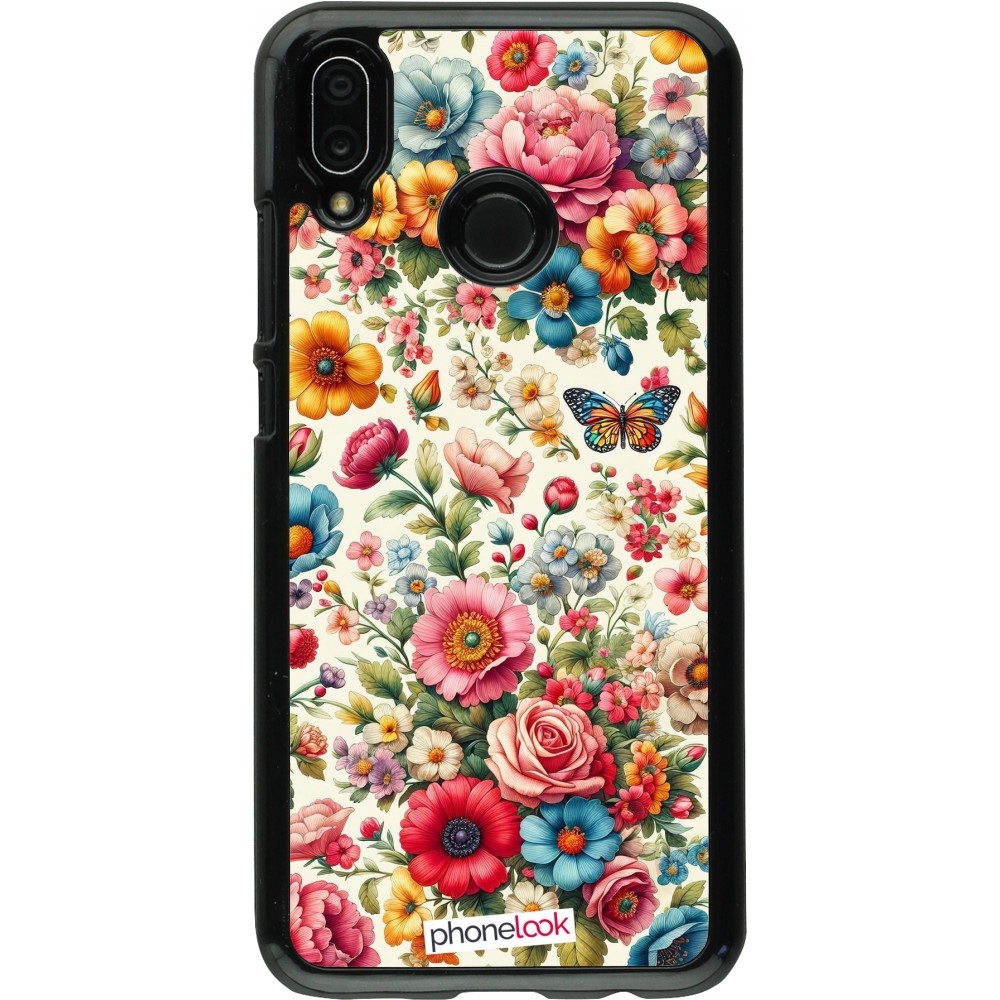 Huawei P20 Lite Case Hülle - Spring 25 fruehling bluetend