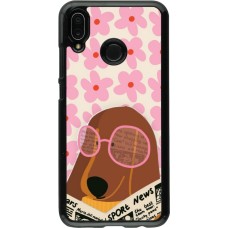Huawei P20 Lite Case Hülle - Dog with newspaper Spring 2026