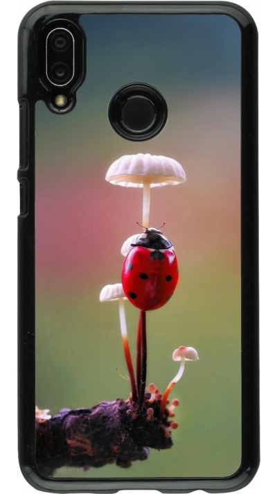 Huawei P20 Lite Case Hülle - Ladybird on a mushroom Spring 2026