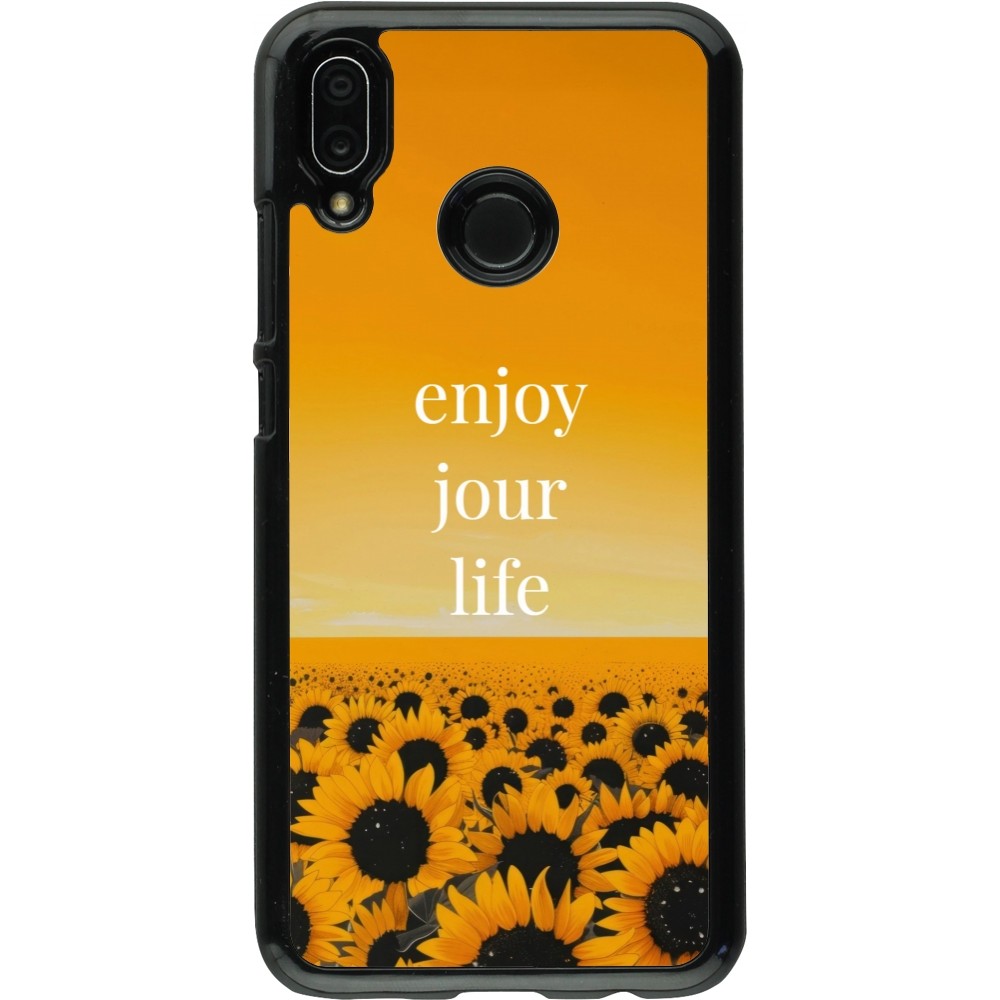 Huawei P20 Lite Case Hülle - Summer 2025 Enjoy your life