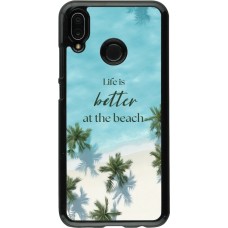 Huawei P20 Lite Case Hülle - Summer 2025 Life is better at the beach