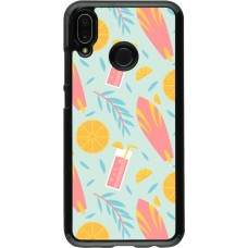Huawei P20 Lite Case Hülle - Summer 2025 Pattern citron