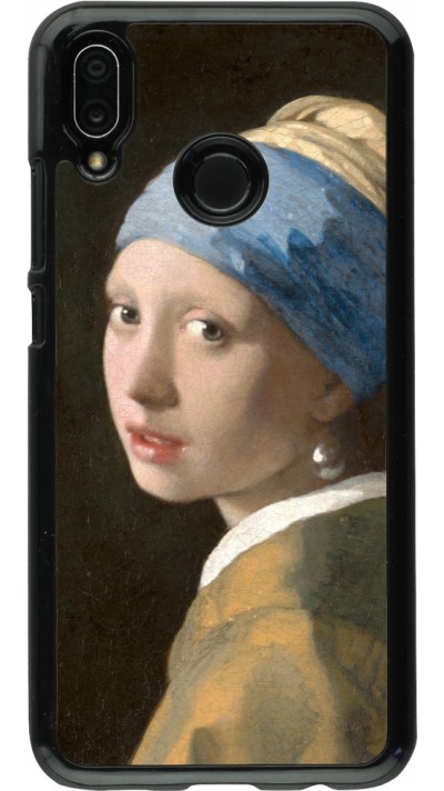 Huawei P20 Lite Case Hülle - Kunstbild - Das Mädchen mit dem Perlenohrring - Jan Vermeer