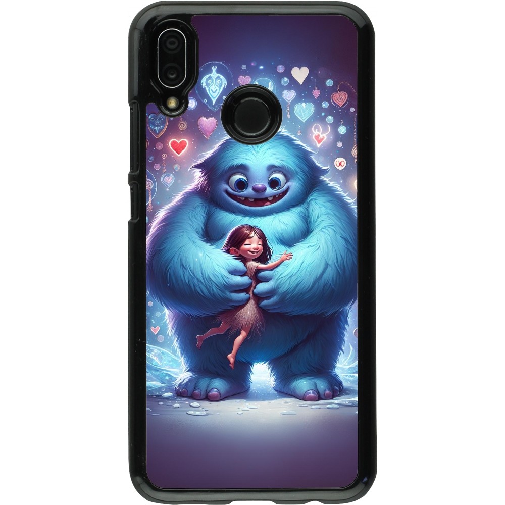 Huawei P20 Lite Case Hülle - Valentin 2024 Flauschige Liebe