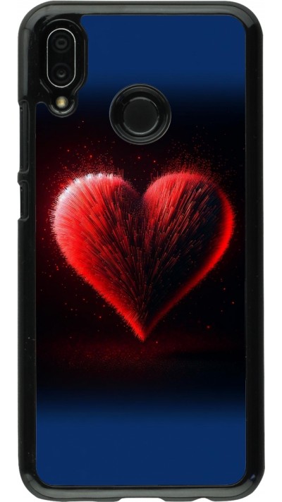 Coque Huawei P20 Lite - Valentine 2025 coeur rouge